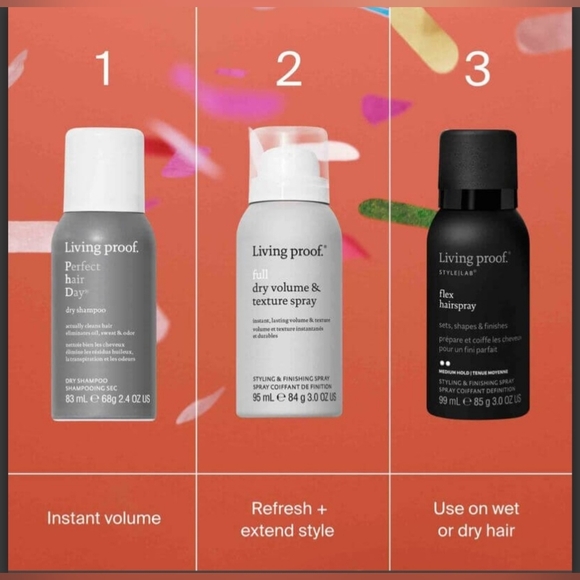 Living Proof Frizz Shampoo & Conditioner Duo. (8oz Each) & 3 Piece Gift Set - Picture 5 of 7